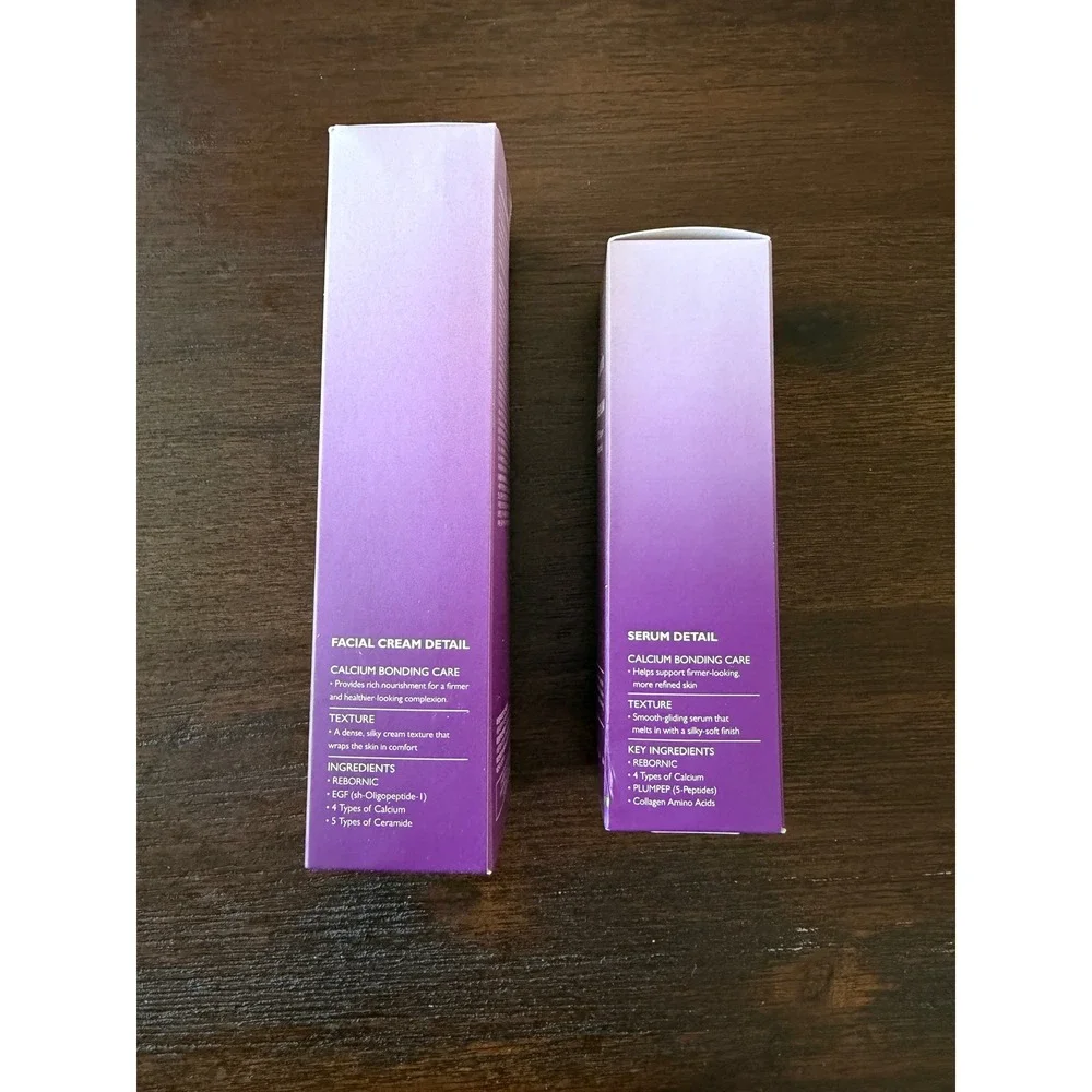 Dr.Melaxin Calcium Bonding Facial Cream 100g and Serum 80ml Set K-Beauty NEW